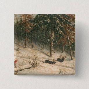 Jagd-Elche Button