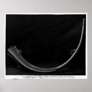 Jagd-Horn, das Francois I gehört Poster