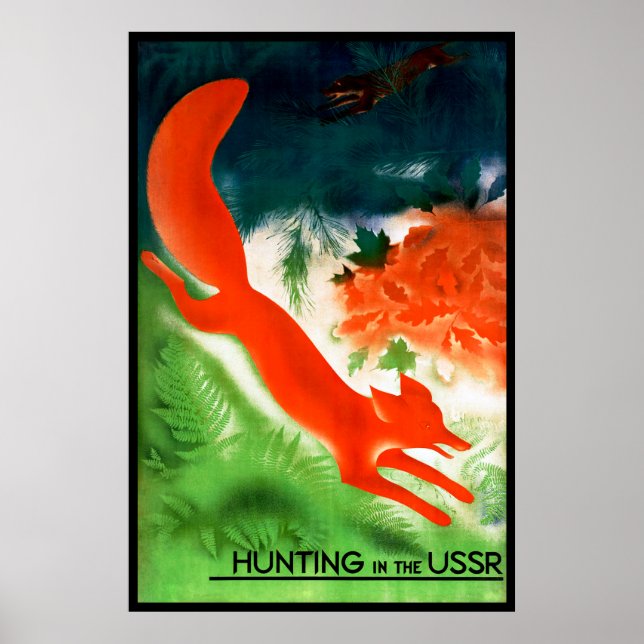 Jagd in der UdSSR Poster (Vorne)