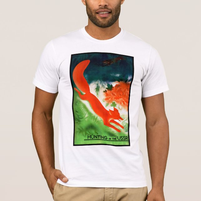 Jagd in der UdSSR T-Shirt (Vorderseite)