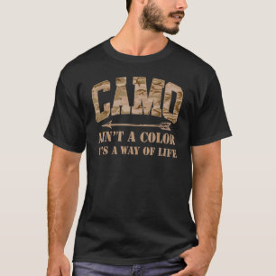 Jagd Jäger Hirsch Tarnung Ist Keine Farbe Es Ist E T-Shirt