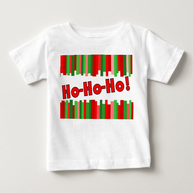Jagd Lines - T - Shirt Rot und Grün (Vorderseite)