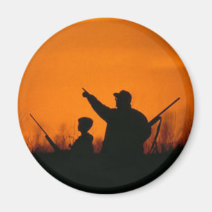 Jagd mit Vater Magnet