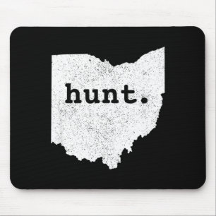 Jagd Ohio Bogenschießen State-Hirschjagd-Geschenk Mousepad