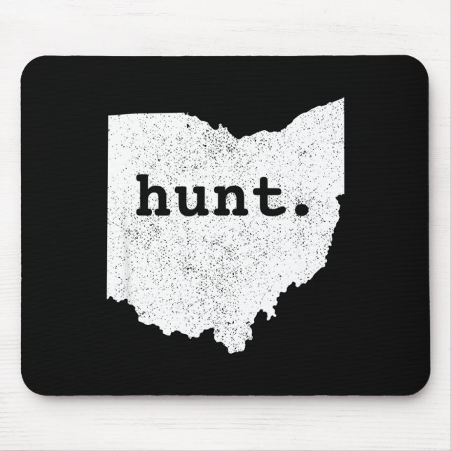 Jagd Ohio Bogenschießen State-Hirschjagd-Geschenk  Mousepad (Vorne)