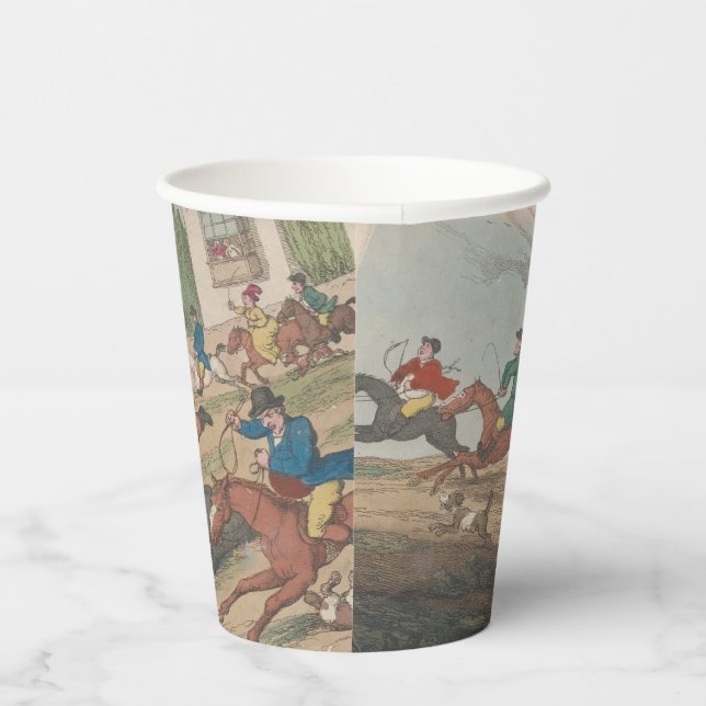 Jagd - Papieraufnahmen Pappbecher (Rechts)