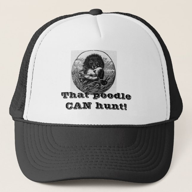 Jagd-Pudel-Kappe Truckerkappe (Vorderseite)