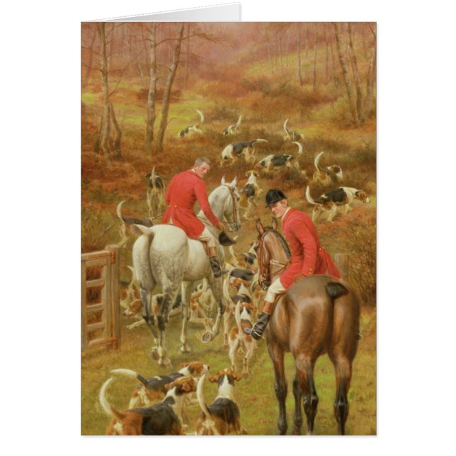 Jagd Scene, 1906 (Vorne)