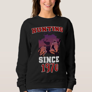 Jagd seit 1970 sweatshirt