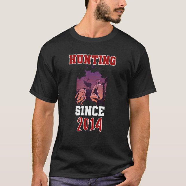 Jagd seit 2014 T-Shirt (Vorderseite)
