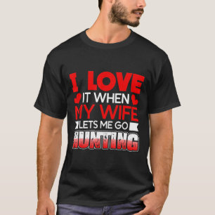 Jagd Shirt-Liebe Jagd Tee Shirt
