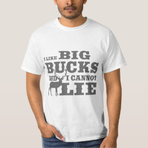 Jagd-Spaß mag ich große Dollars T-Shirt