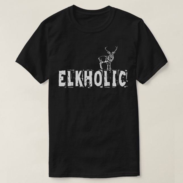 JAGD T ELKHOLIC T-Shirt (Design vorne)