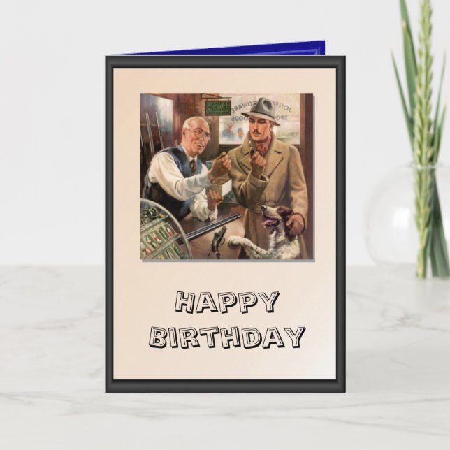 Jagd- und Fischlager Karte (Vorderseite)