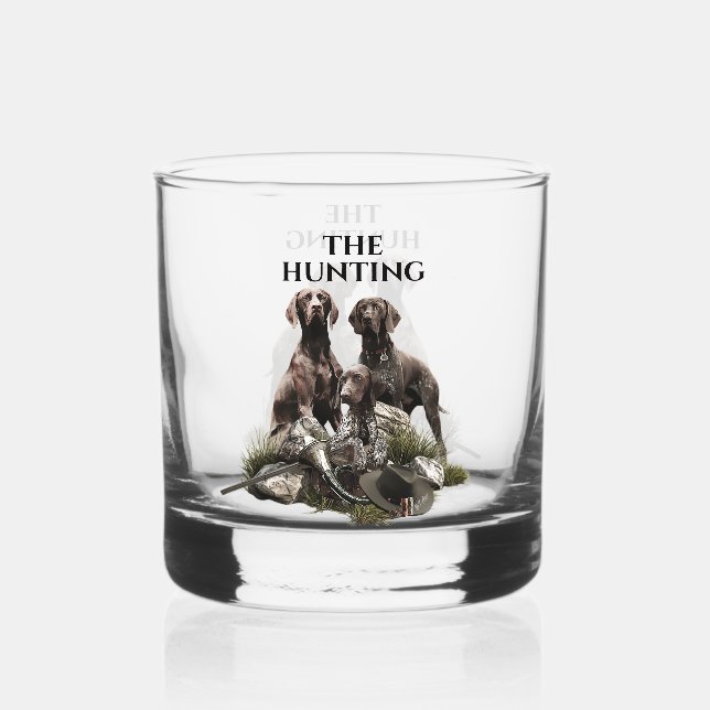 Jagd Whiskyglas (Rückseite)