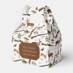Jagd-Wildnis-Outdoorsman-Muster Geschenkschachtel