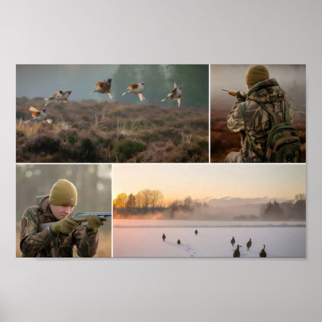 Jagdanfänger Bounty Jäger Poster (Vorne)