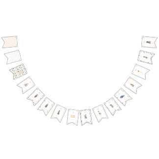 Jagdflaggen A-M Wimpelkette