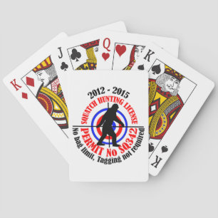 Jagdgenehmigung Spielkarten