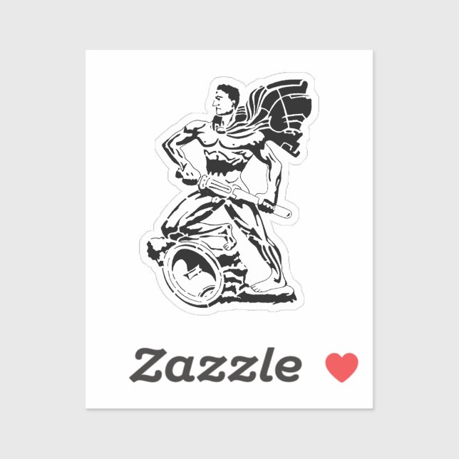 Jagdgeschwader 11 (JG 11) Emblem Aufkleber (Blatt)