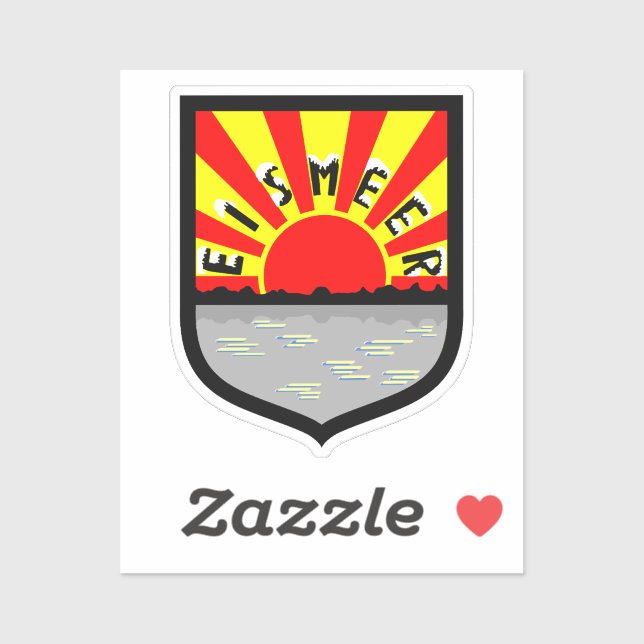 Jagdgeschwader 5 (JG 5) Gruppe I Emblem - Eismeer Aufkleber (Blatt)