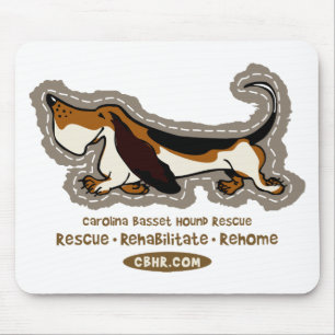 Jagdhund-Flecken Mousepad