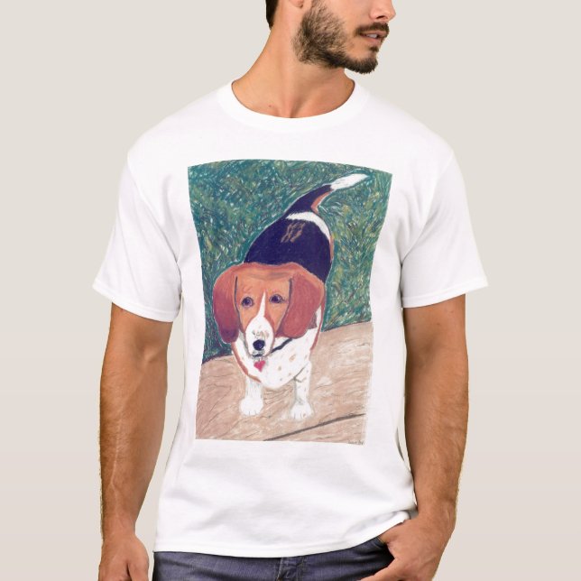 Jagdhund meines Herz-T - Shirt (Vorderseite)