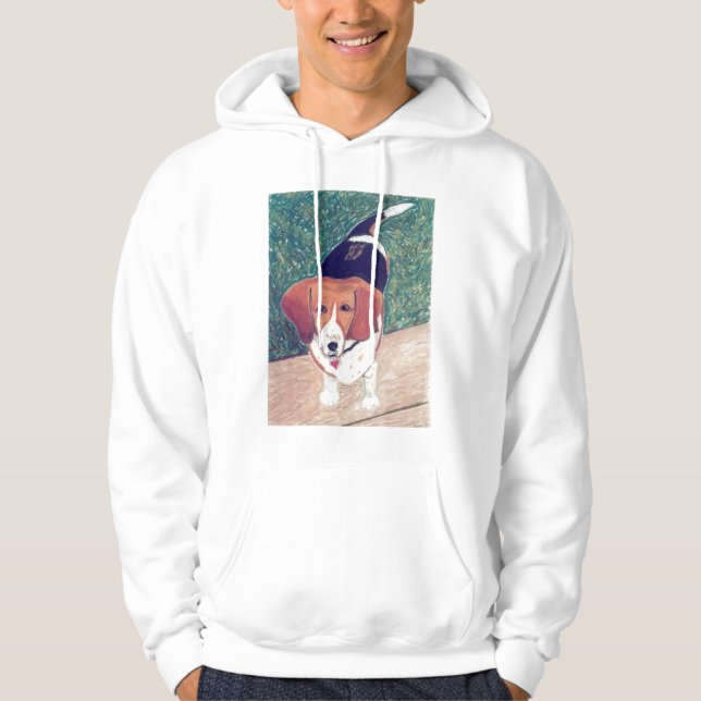 Jagdhund meines HerzHoodie Hoodie (Vorderseite)