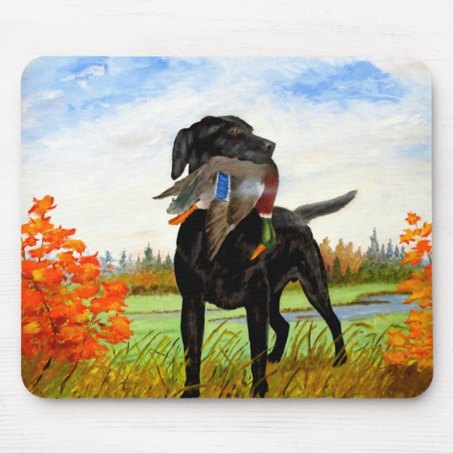 Jagdhund Mousepad (Vorne)