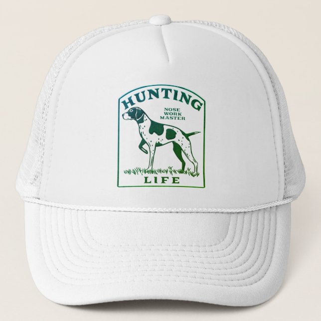 Jagdhund Truckerkappe (Vorderseite)