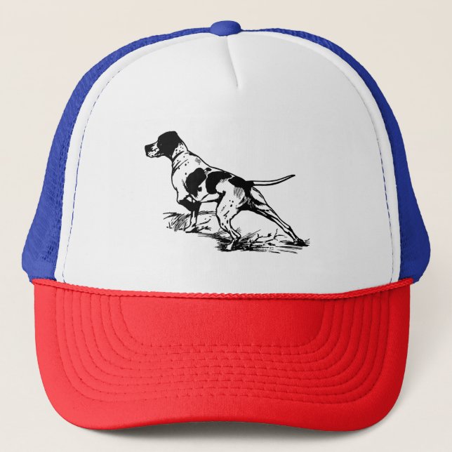 Jagdhund Truckerkappe (Vorderseite)