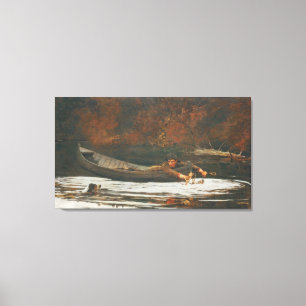 Jagdhund und Jäger, 1892 (Öl auf Leinwand) Leinwanddruck