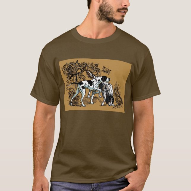 Jagdhunde T-Shirt (Vorderseite)