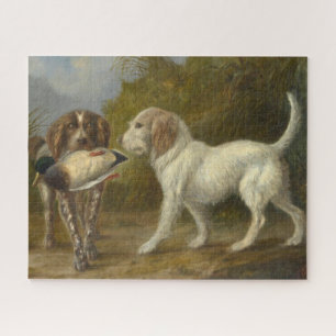 Jagdhunde (von Carlo Ademollo) Puzzle