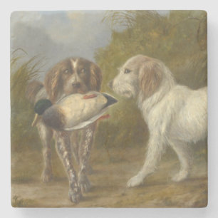 Jagdhunde (von Carlo Ademollo) Steinuntersetzer