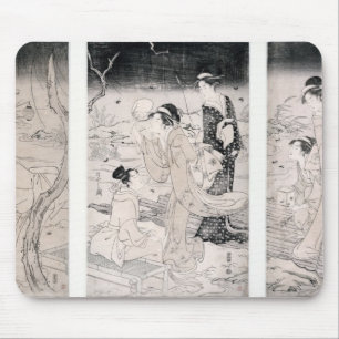 Jagdleuchtkäfer an Einbruch der Nacht, 1796-97 Mousepad