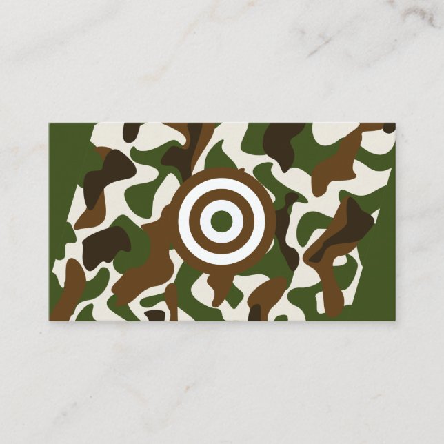 Jagdmaterial für Schmiedewerkstätten Visitenkarte (Vorderseite)