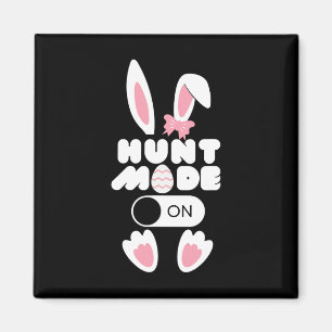 Jagdmodus an Lustiger Ostertag Ostereiersuche Sais Magnet