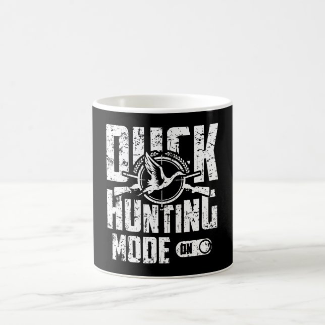 Jagdmodus für Enten Kaffeetasse (Mittel)