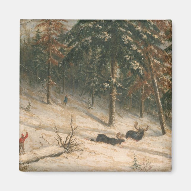 Jagdmoose Magnet (Vorne)
