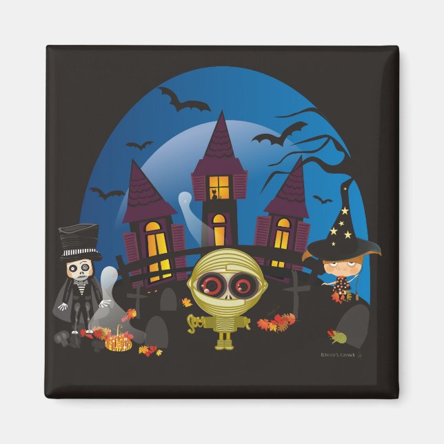 Jagdnacht Magnet (Vorne)