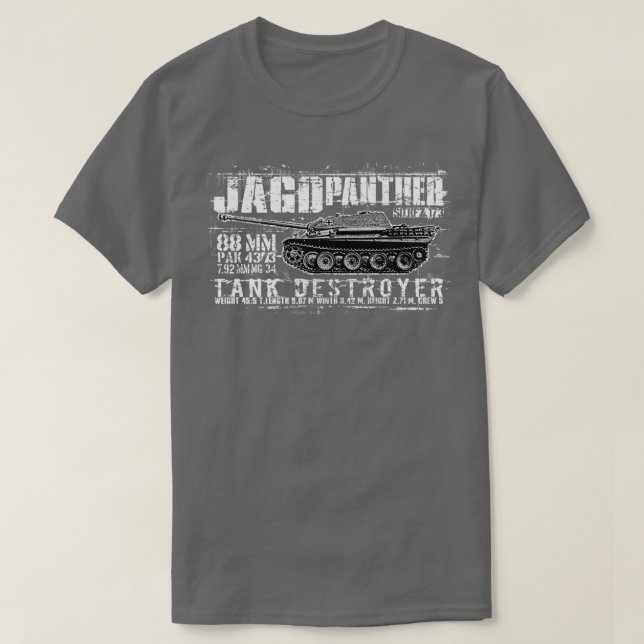 Jagdpanther 1 T-Shirt (Design vorne)