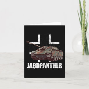 Jagdpanther Panther German Tank Destroyer Karte