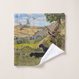 Jagdpartridge Badhandtuch Set