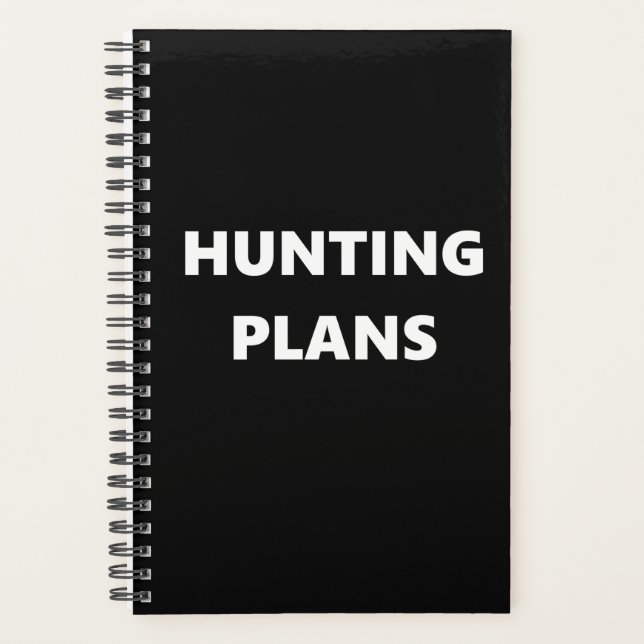 Jagdplaner Sportthema Jagdpläne Planer (Vorderseite)