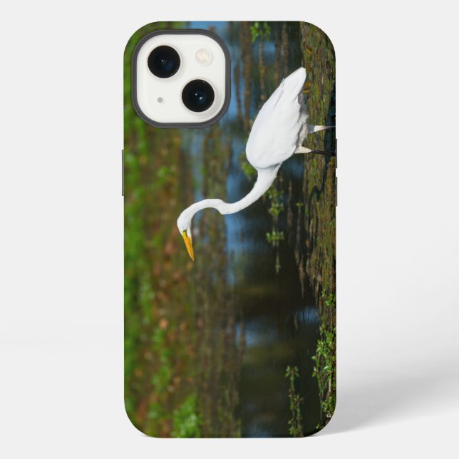 Jagdreihher iPhone Hülle (Rückseite)