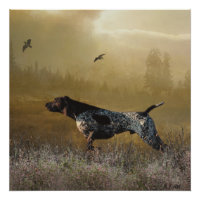 Jagdsaison , deutsches Kurzzeiger-Band