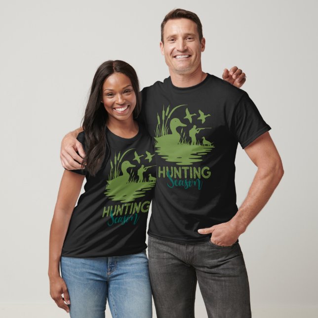 Jagdsaison, Entenjagd T-Shirt (Unisex)