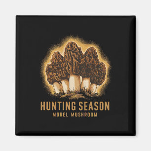 Jagdsaison Funny Morel Pilz Forming Magnet