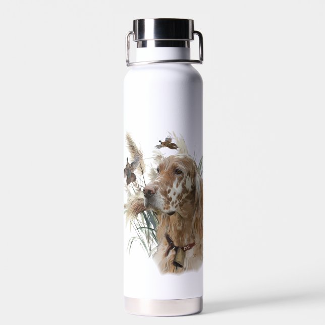 Jagdsaison Trinkflasche (Rückseite)